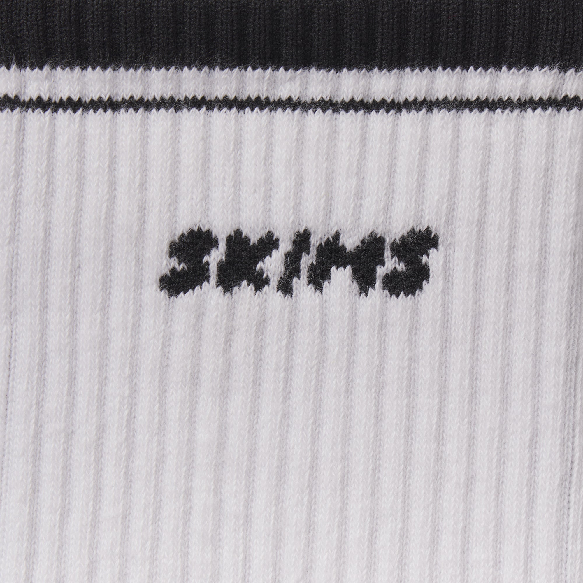 SKIMS SOCKS RIBBED QUARTER CREW LOGO SOCK 3-PACK | CHERRY BLOSSOM MULTI